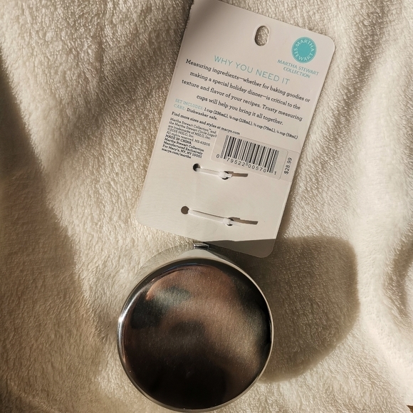 🩵3/$25🩵 Martha Stewart Stainless Steel Measuring Cups (4 pack) - Picture 4 of 6